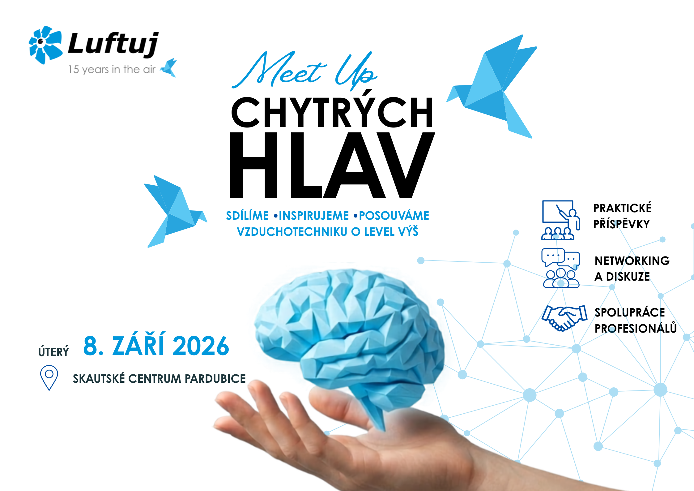 Luftuj MeetUP chytrých hlav